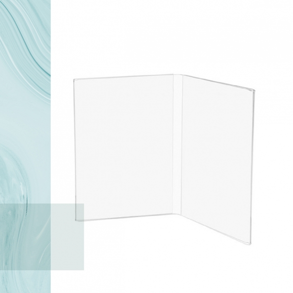 Double Panel Sign Holder